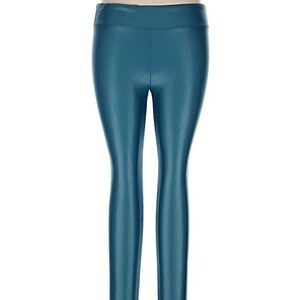 Koral Vibrant Teal Blue Lustrous Infinity Yoga Leggings